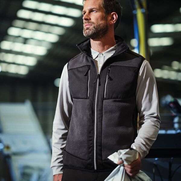 E-Volve unisex knit-effect stretch bodywarmer Thumbnail